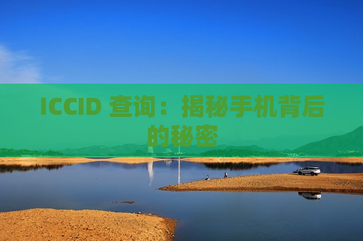 ICCID 查询：揭秘手机背后的秘密