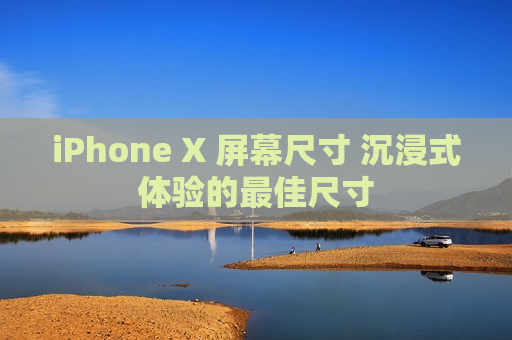 iPhone X 屏幕尺寸 沉浸式体验的最佳尺寸